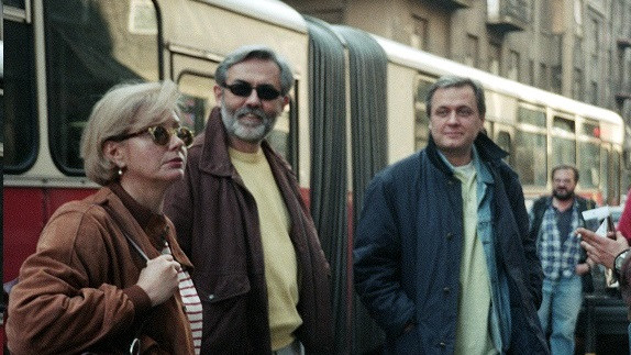 Jedna od poslednjih fotografija Slavka Ćuruvije pred ubistvo (foto: Goranka Matić)