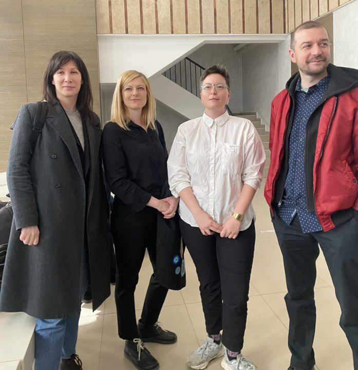 Bojana Pavlović, Bojana Jovanović, Jelena Radivojević i Stevan Dojčinović (foto: ANEM / Veran Matić)