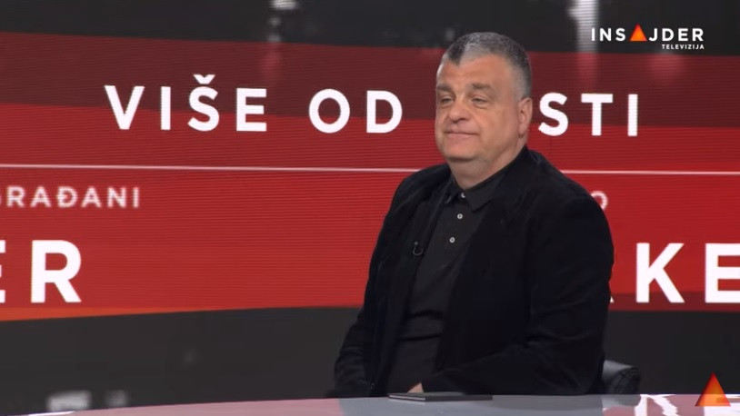 Saša Mirković (foto: Insajder TV)